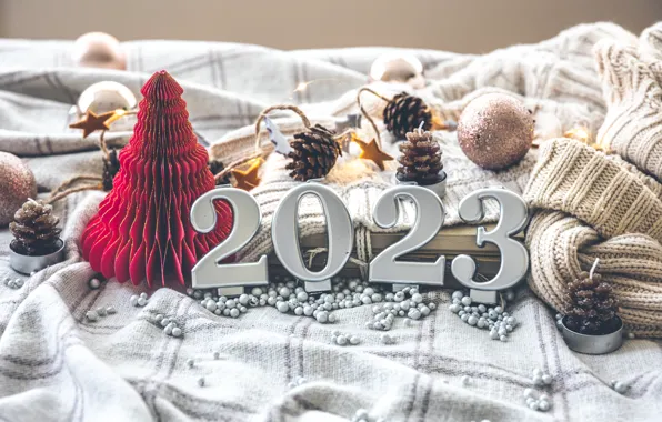 Рождество, Новый год, ёлочка, дата, новогодние украшения, 2023
