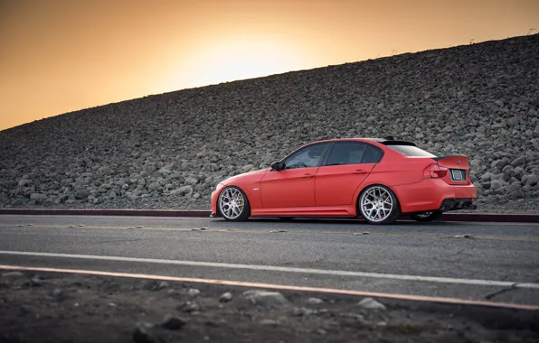 Тюнинг, бмв, BMW, Red, красная, tuning, 335i, E90