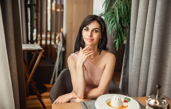 Style, model, pretty, brunette, look, Георгий Дьяков