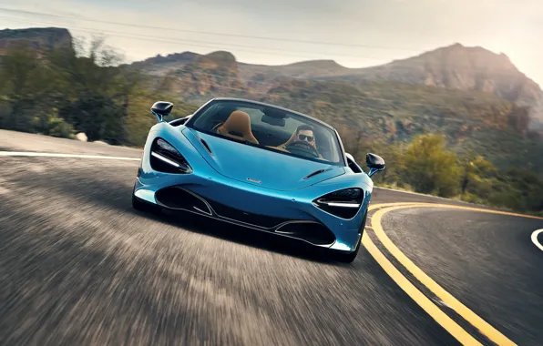 McLaren, суперкар, Spider, 720S, 2019