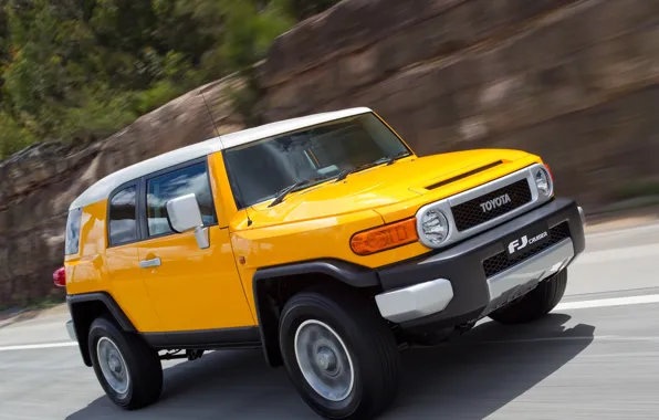 Дорога, Япония, Скорость, Австралия, Japan, Toyota, Car, Жёлтый