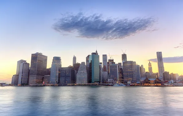 Картинка city, небоскребы, new york, нью йорк