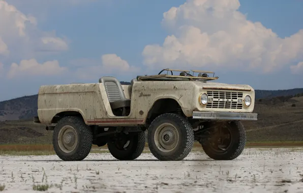 Картинка тюнинг, Ford, 1966, открытый, 2018, Bronco, ICON Bronco Derelict Roadster