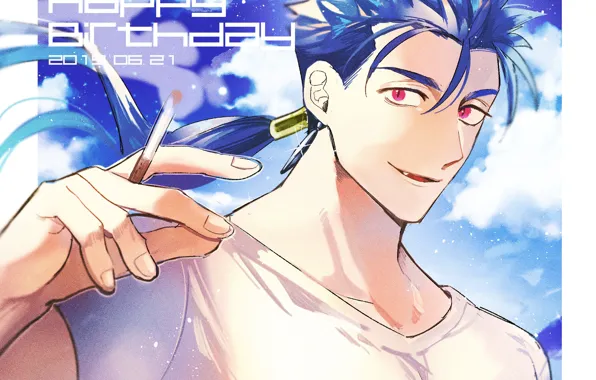 Fanart, Fate/Grand Order, Pixiv, Fanart From Pixiv, Lancer (Fate/stay night), Pixiv Id 28400851