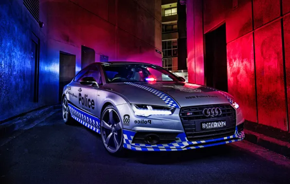 Audi, ауди, полиция, Police, Sportback
