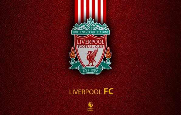 Wallpaper, sport, logo, football, Liverpool, English Premier League