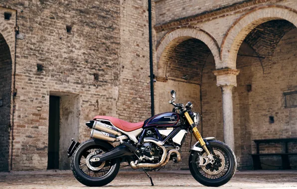 Картинка Ducati, 2020, Sport PRO, Club Italia, Scrambler 1100, Ducati Scrambler 1100 Sport PRO Club Italia