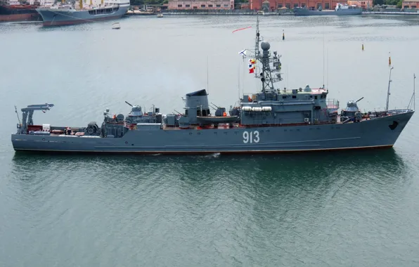 Морской, тральщик, проект 266м, ковровец