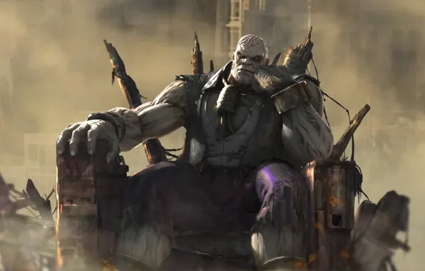 Зомби, трон, DC Comics, Solomon Grundy, Комиксы, суперзлодей, Соломон Гранди