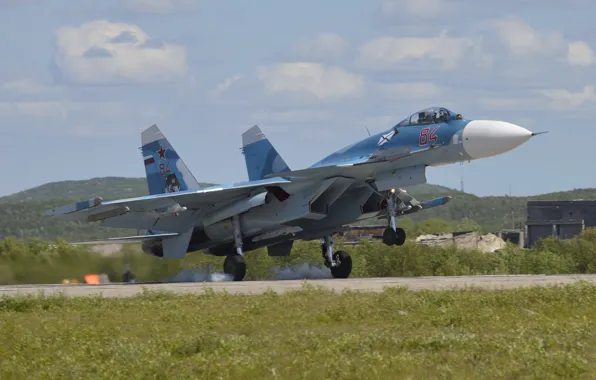Авиация, истребитель, Су-33, Flanker-D