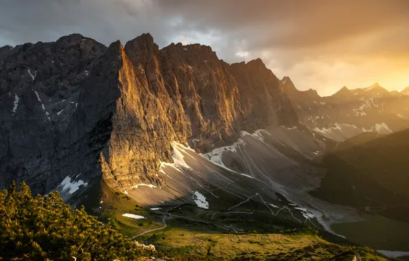 Austria, beautiful, valley, alm, eng