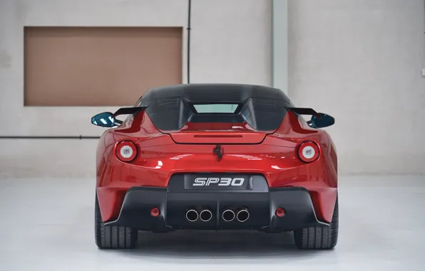 Ferrari, rear view, SP30, Ferrari SP30