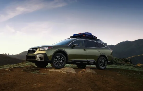 Картинка горы, Subaru, универсал, Outback, AWD, 2020