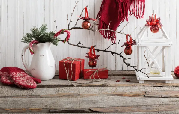 Картинка украшения, шары, елка, Новый Год, Рождество, подарки, Christmas, vintage