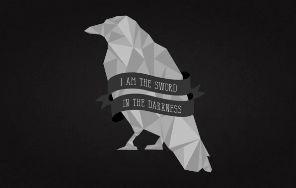 Картинка crow, A Song of Ice and Fire, Game of Thrones, Nights Watch, I Am the …