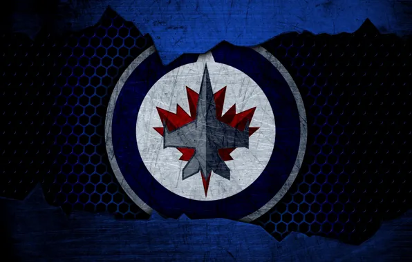 Wallpaper, sport, logo, NHL, hockey, Winnipeg Jets