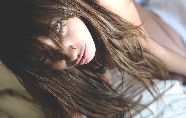 Картинка взгляд, девушка, волосы, girl, hair, Binah, Бина