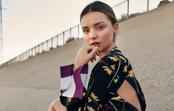 Модель, брюнетка, фотограф, Miranda Kerr, Миранда Керр, The Edit, Net-A-Porter, Yelena Yemchuk