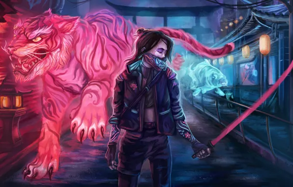 Rpg, video game, night city, CD Projekt RED, Cyberpunk 2077, Cyberpunk, artgame