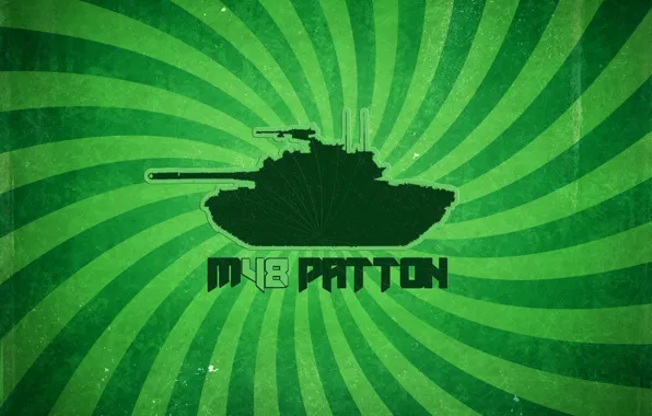Танки, Worldoftanks, M48Patton