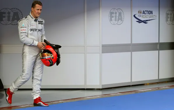 Картинка Michael Schumacher, Mercedes AMG