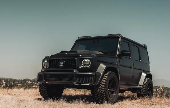 Mercedes, Brabus, Black, Mercedes - Benz, G CLass