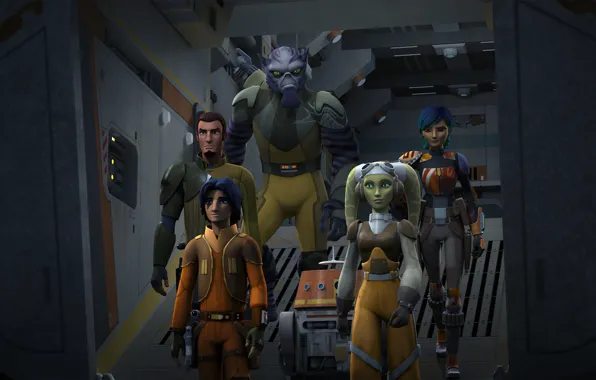 Герои, animated series, Звездные войны: Повстанцы, Star Wars: Rebels