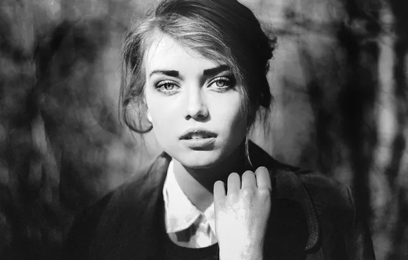 Взгляд, девушка, Elsa Holmgren