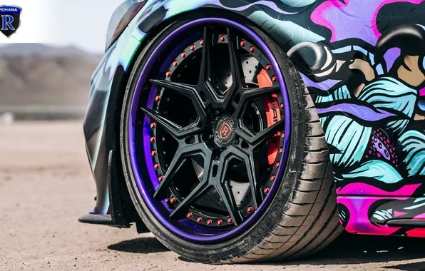 Mercedes-Benz, AMG, tuning, C63, Rohana Wheels, SEMA 2019, C63Z, RFG5