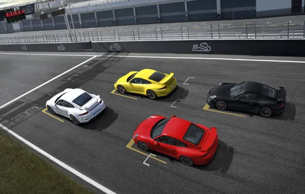 Gt3, yellow, group