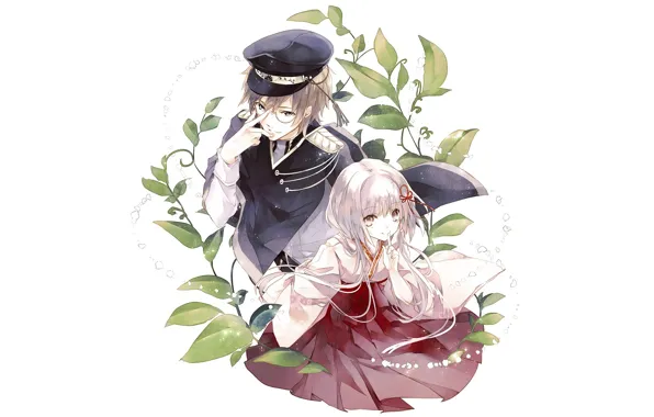 Картинка девушка, очки, парень