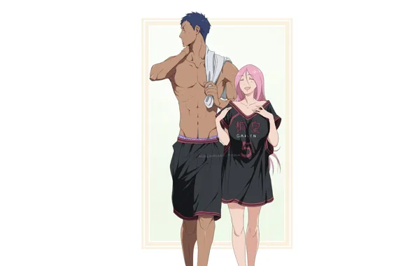 Баскетбол Куроко, Kuroko no Baske, Аомине Дайки, Сатцуки Момой