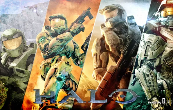 Halo, photoshop, denisoff