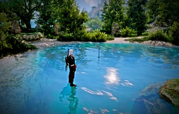 Картинка Озеро, The witcher 3 blood and wine, Арондит