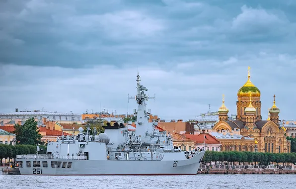 Фрегат, Пакистан, визит, Zulfiquar
