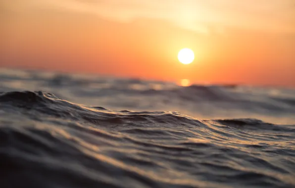 Картинка beach, sky, sea, ocean, coast, sunset, water, cloud