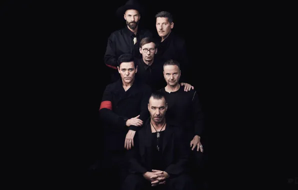 Картинка Rammstein, Band, Till Lindemann, Тилль Линдеманн, Пауль Ландерс, Richard Z. Kruspe, Рихард Круспе, Paul Landers