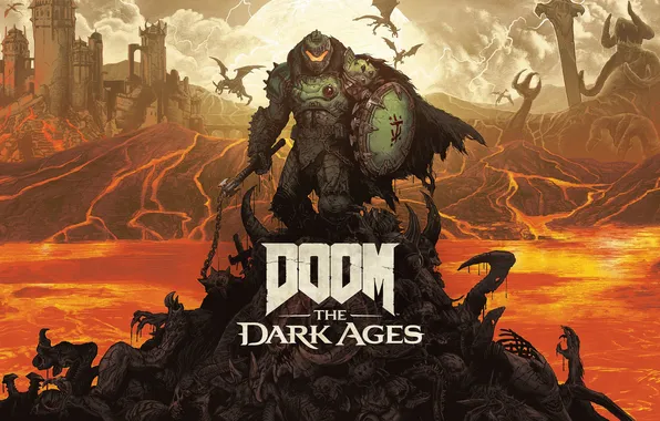 Картинка demons, doomslayer, Doom The Dark Ages