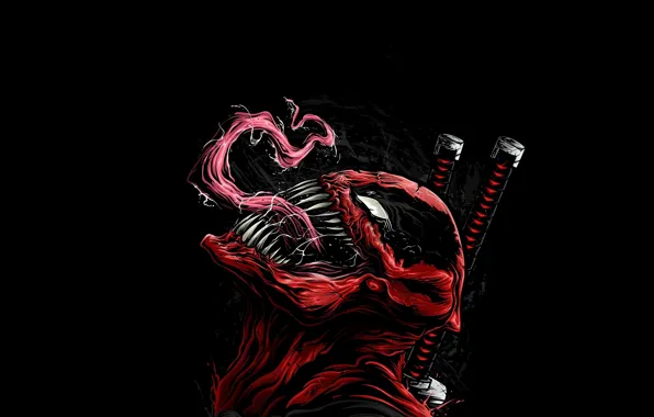 Картинка язык, Веном, Venom