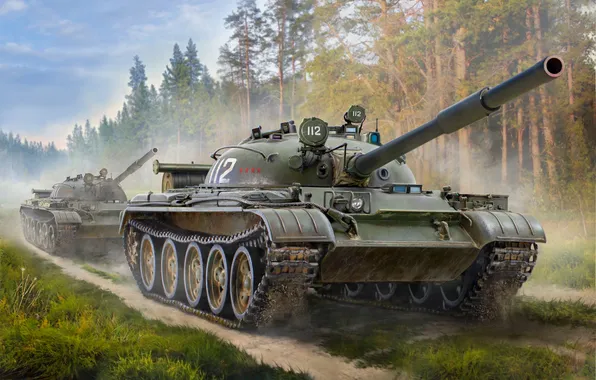 СССР, Танк, Т-62, Основной Танк