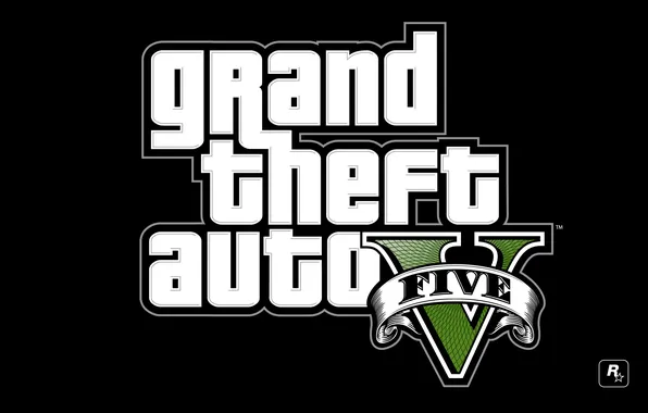 Логотип, Grand Theft Auto V, gta5, ЕНК, Енг, ЕНЕН
