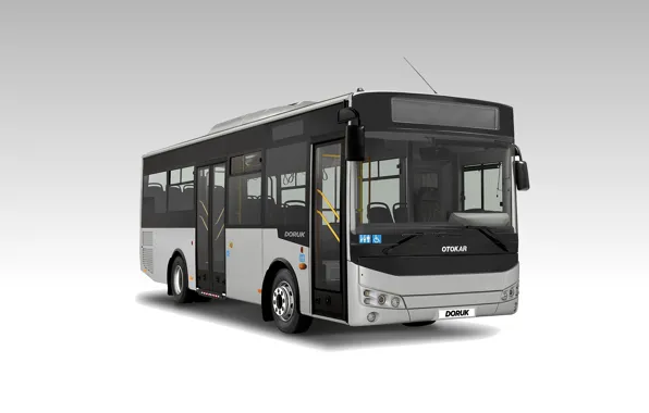 Traffic, bus, coach, public, city bus, otokar doruk