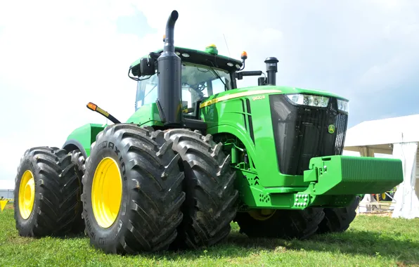 Wallpaper, tractor, agriculture, farming, johndeere, 9620r