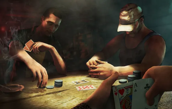 Карты, стол, игра, фишки, game, покер, ps3, ubisoft