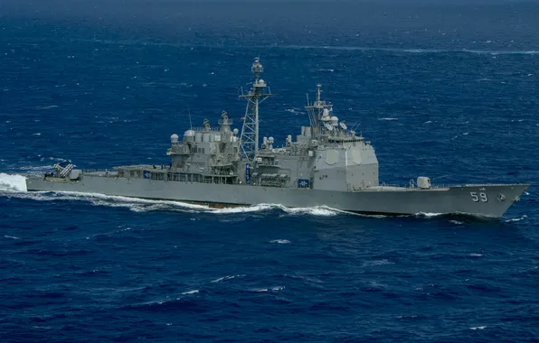 ВМС США, ракетный крейсер, USS Princeton, CG-59