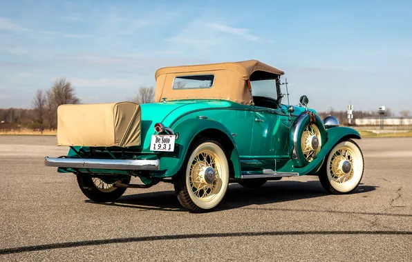 Roadster, 1931, ретро автомобили, DeSoto, Chrysler Corporation, retro cars, DeSoto Model SA