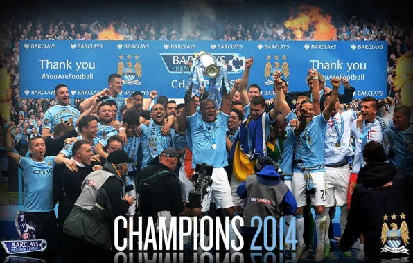 Champions, Manchester City, 2014 Premier League