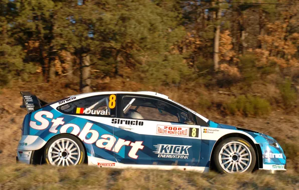 Картинка Ford, Форд, Focus, WRC, Rally, Фокус, Monte Carlo, Duval