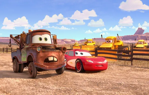 Car, Cars, animated film, farm, animated movie, Cars Toons Mater's Tall Tales