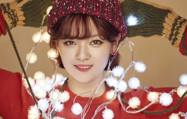 Girl, Music, Kpop, Jeongyeon, Merry and Happy, Twicec